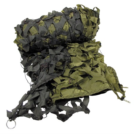  Rete Mimetica Fogliata 3 × 6 m – Verde Oliva  in Articoli Militari