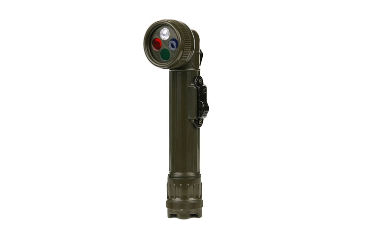  Torcia LED Multicolore NATO Con Lenti Intercambiabili 