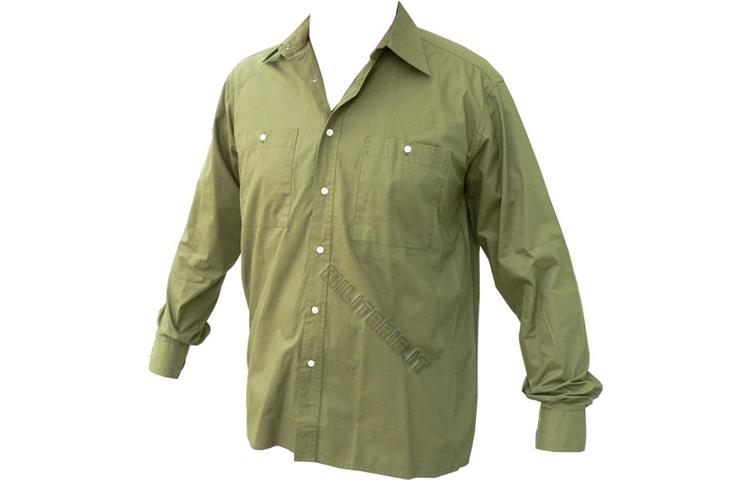  Camicia Safari Verde 
