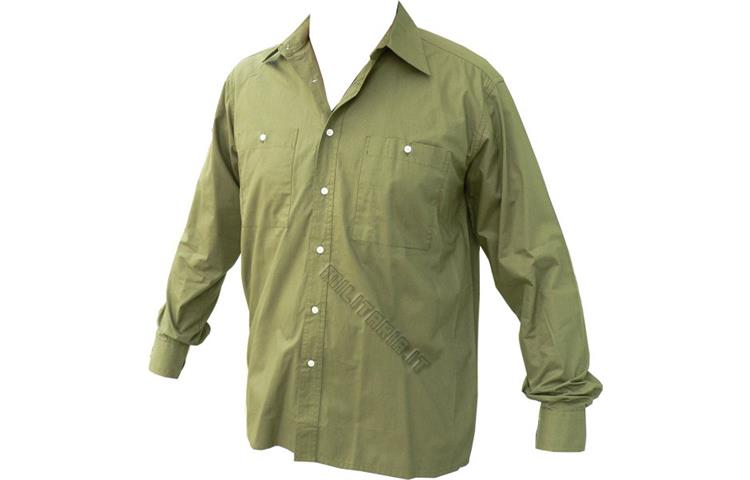  Camicia Safari Verde 