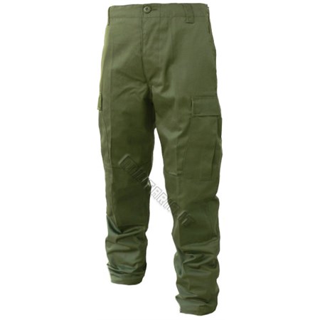 pantalone verde bdu pantalone