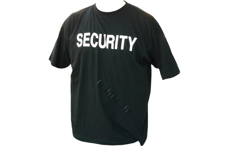  Tshirt Security Nera 