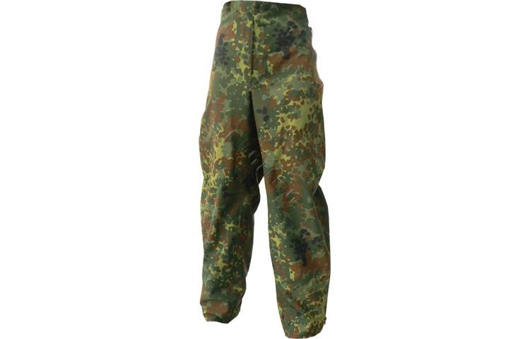  Pantalone Flecktarn In Goretex Nuovo 