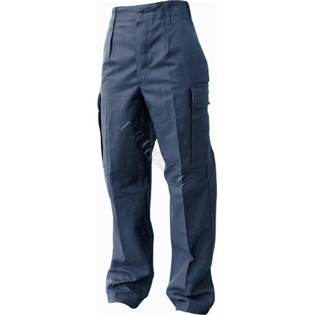 pantalone moleskin blu in cotone