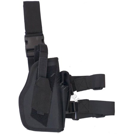 fondina tattica nera attacco cosciale