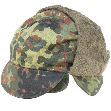 cappellino invernale flecktarn usato