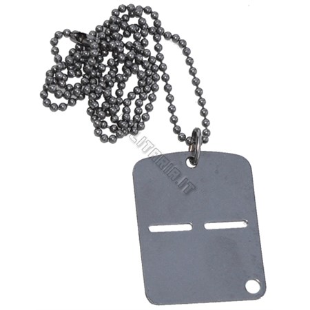 dog tag italiana originale ei