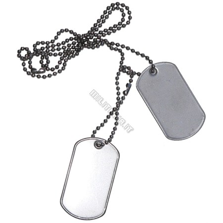 Piastrine Identificative Mod USA