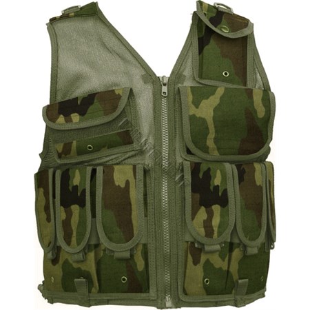  Tactical Vest Woodland  in Abbigliamento Tattico