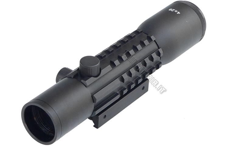  Tactical Riflescope 4x28 