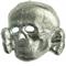  Totenkopf In Metallo  in Reenactment
