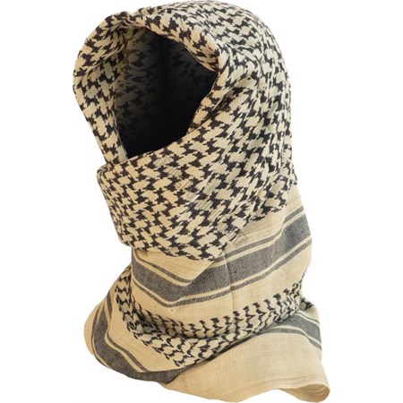 shemag kaki in cotone