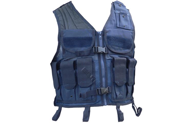  Gilet Tattico Blu Scuro 