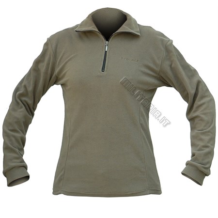  Micro Fleece Sweater Tortora  in Abbigliamento Militare