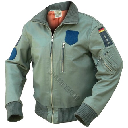  Bomber In Pelle Aviazione  in Abbigliamento Militare