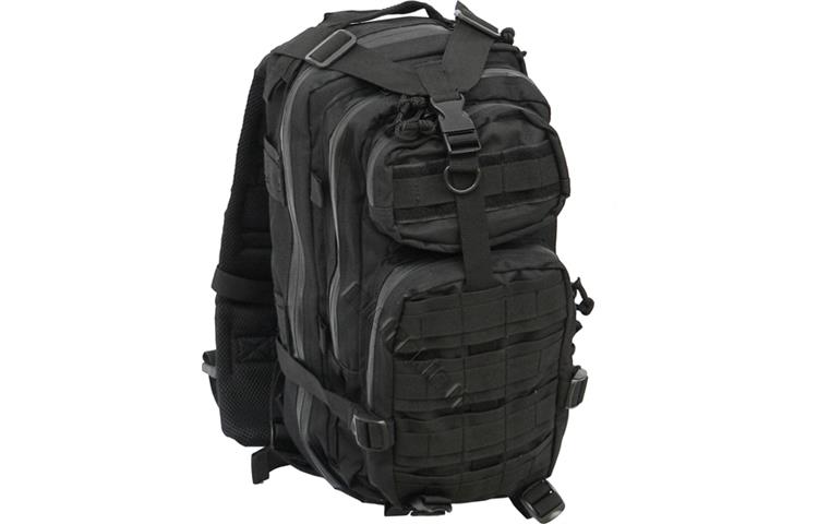 ALGI Zaino Militare Tattico Small 30 Litri Nero con Bandiera Italia ALGI Zaino Militare Tattico Small 30 Litri Nero con Bandiera Italia