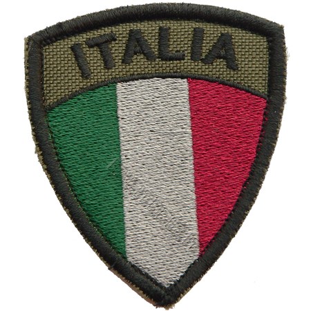 scudetto ita bassa visibilita con velcro