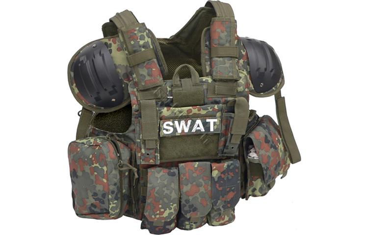 ICS Gilet Tattico Swat Flecktarn ICS