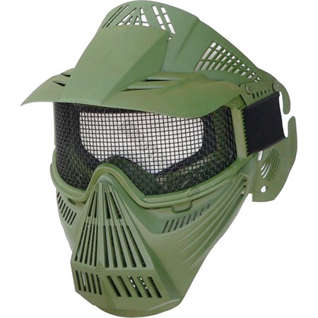 Maschera Integrale Verde