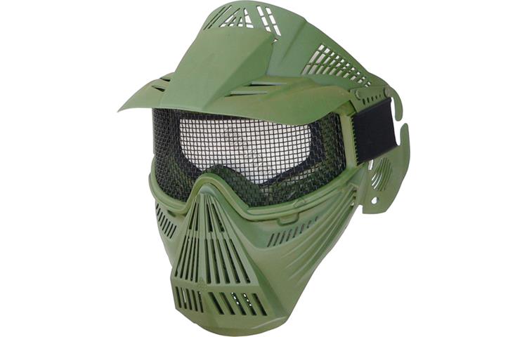  Maschera Integrale Verde 