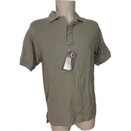 polo cotone warrior wear tan 100 cotone