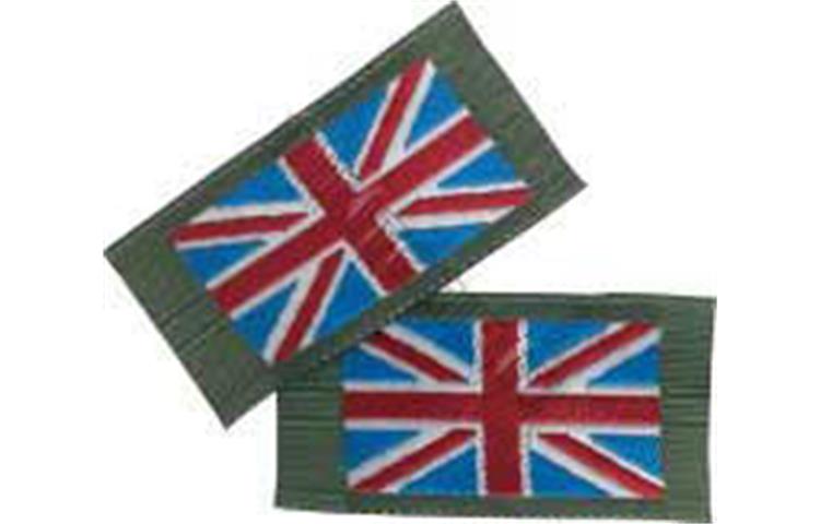  Patch Bandiera Inglese 