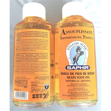 olio di piede di bue saphir